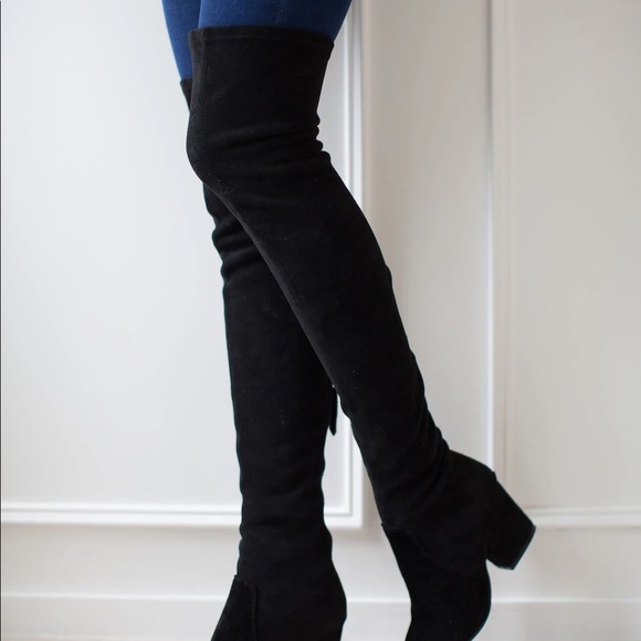 Goodnight Macaroon OVER THE KNEE boot - Picture 1 of 6